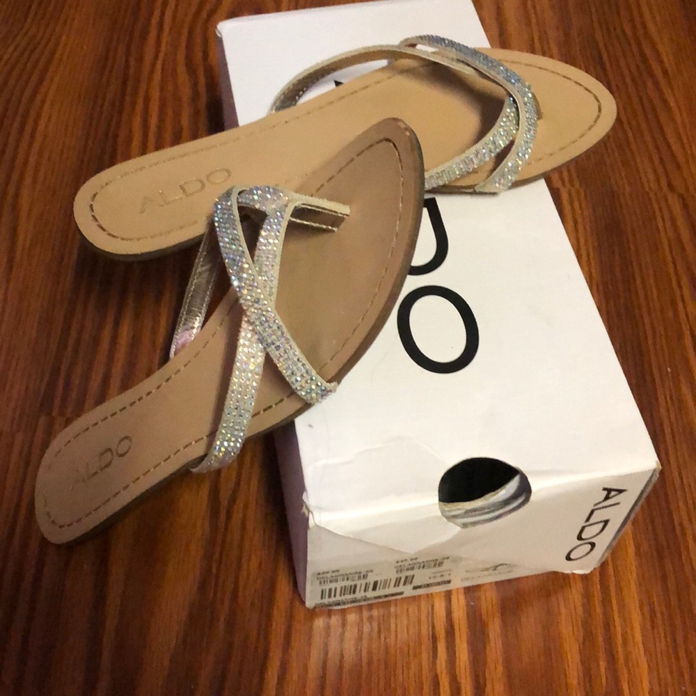 Aldo sandals.